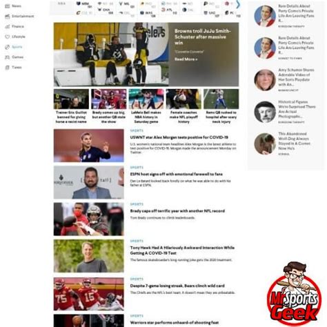 Aol Sports Top Sports News Sites Mrsportsgeek