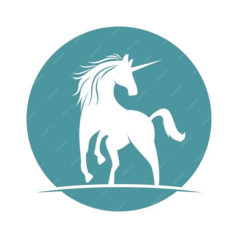 Premium Vector Unicorn Logo Icon Design Illustration