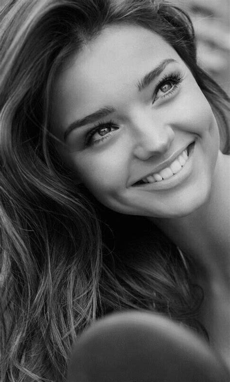 A Wonderful Charming Smile Can Melt Your Heart 🍧 Black And White