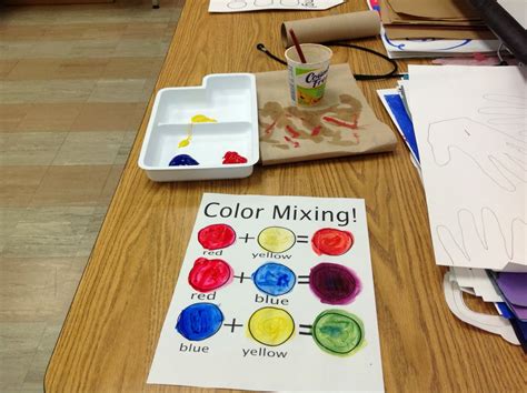 Mrs Glanzmans Art Lessons Primary Colors And Color Mixing Art Projects