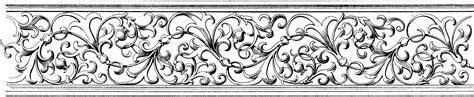 Gorgeous Baroque Ornamental Border Image The Graphics Fairy