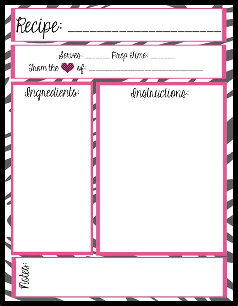 Cookbooks have been proven to preserve kitchen recipes very well and provide an effective way of keeping it all systematically together. 4 Best Images of Free Printable Cookbook Templates - Free ...