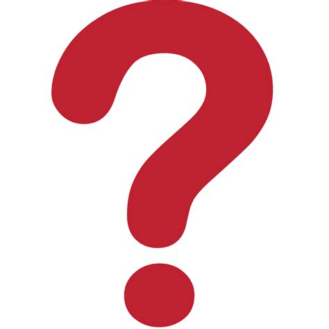 Question Mark Icon Clipart Emoticon Question Emoji Transparent Images