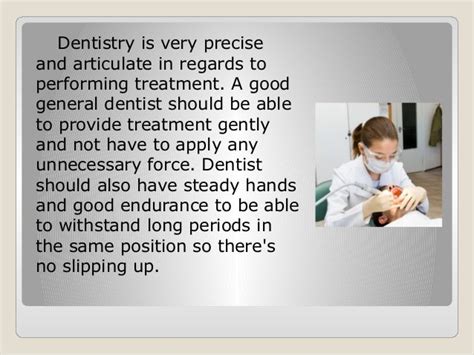 The Qualities Of A Good Dentist