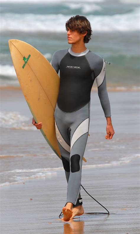 Surfer Wet Suit Tight Leather Pants Men In Tight Pants Surfer Guys