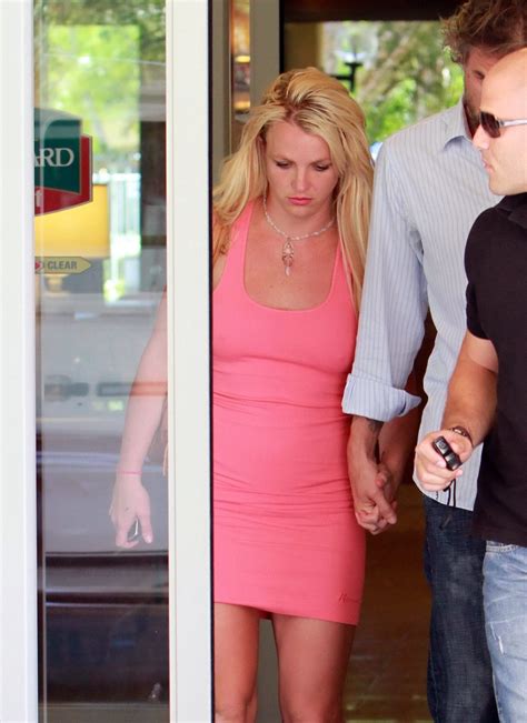 Britney Spears Braless Showing Pokies In Tight Short Dress Porn
