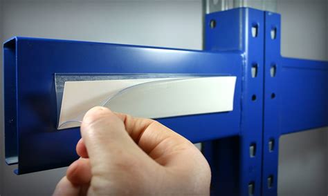 Durable Warehouse Label Holders And Magnetic Strip Holders