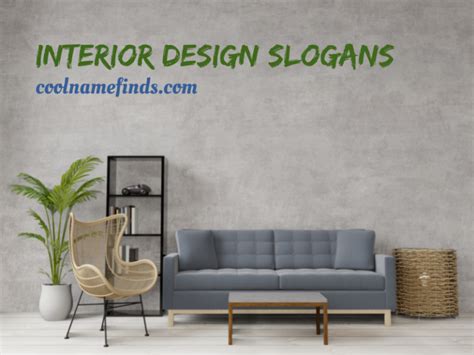 200 Fun Interior Design Slogans Cool Name Finds