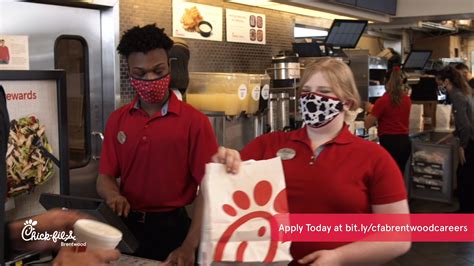 Chick Fil A Brentwood Careers We Want You To Love Your Job And Chick