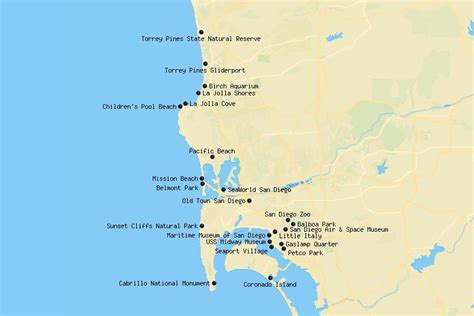 25 Top Tourist Attractions In San Diego With Map Touropia