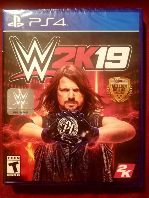 ♧wwe 2k19♧ Playstation Ps4 Video Game Brand New Factory Sealed Free