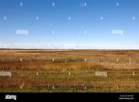 Prairie Fields And Farmland Saskatchewan Canada Stock Photo Alamy
