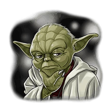 Yoda Telegram Sticker Star Wars The Walt Disney Company Japan