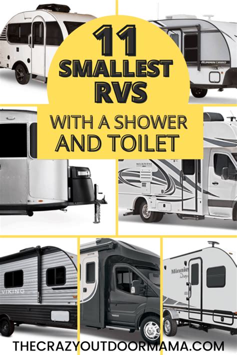 11 Best Small Rvs With A Shower And Toilet Pics Floor Plans The