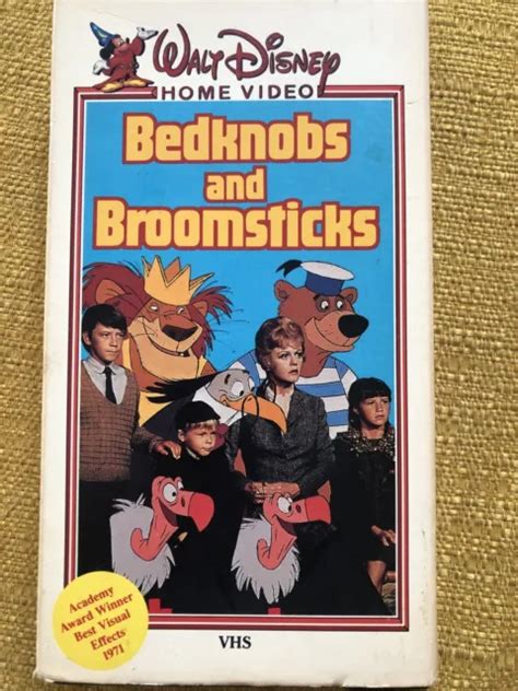 Vintage Bedknobs And Broomsticks Walt Disney Movie Home Video Vhs V Picclick