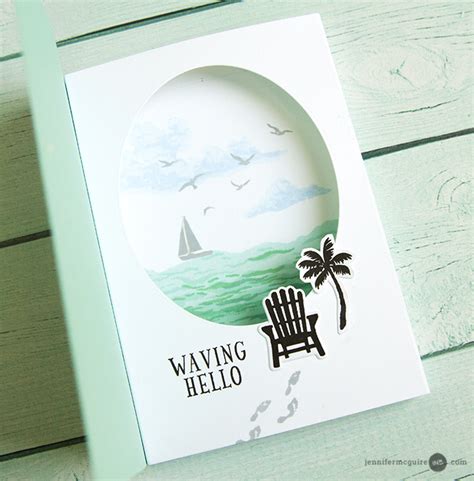 To see our products, more ideas and inspiration! Inside Shadow Box Cards + GIVEAWAY - Jennifer McGuire Ink