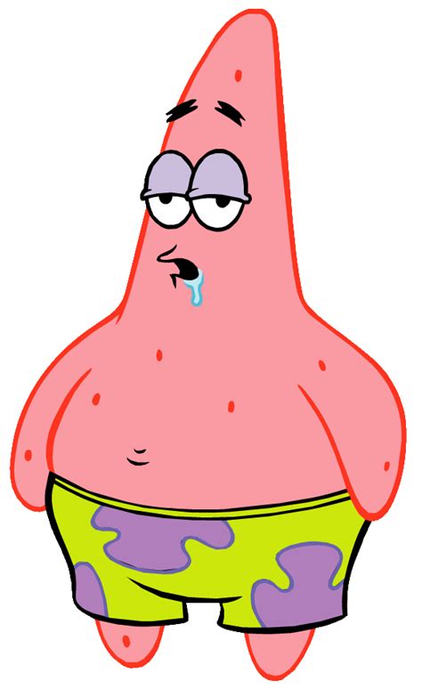 Patrick Star Sad Face