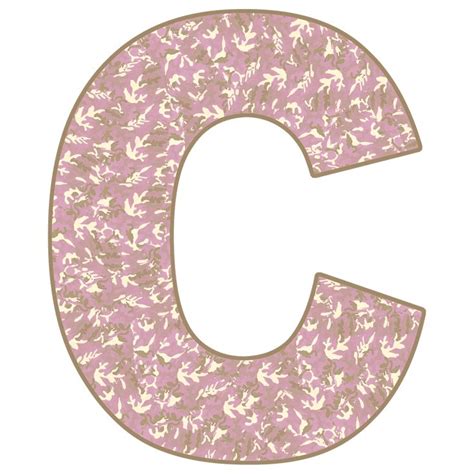 Granny Enchanteds Blog Digi Scrapbooking Alphabet Pink Camo