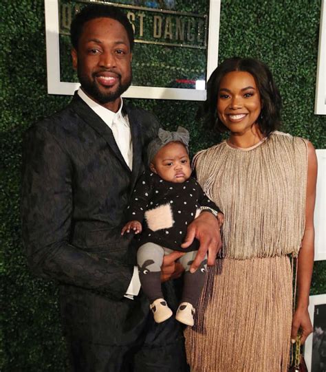 Gabrielle Union Dwyane Wade And Baby Kaavia Are All Stars