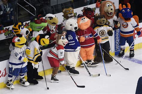 Where Does Gritty Rank Among Nhl Mascots Ask A Mascot Obsessed 6 Year