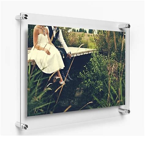 Latest Decorative Plexiglass Acrylic Wall Mount Picture Frames Bulk