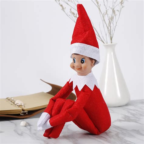 Toys Elf On The Shelf Childern Plush Dolls Christmas Ts Decoration