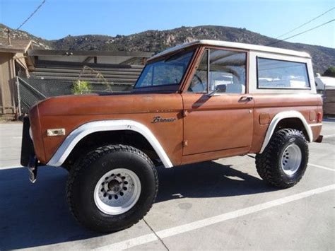 Purchase Used 77 Ford Bronco 4x4 Suv 49l 302 V8 Youngtimer Removable