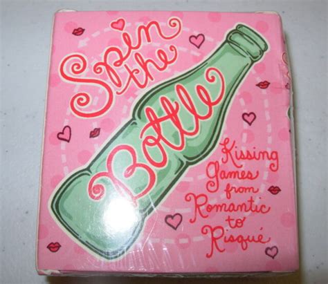 Spin The Bottle Romantic To Risque Variations Kissing Games Mini Book Kit New Ebay