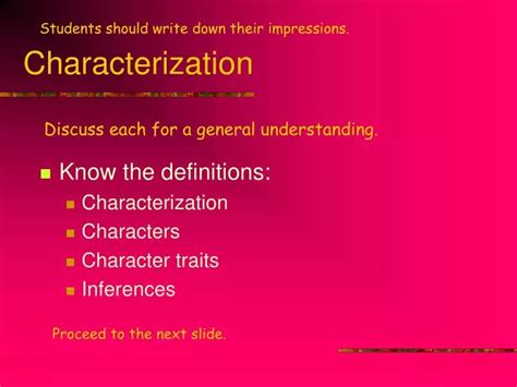 Ppt Characterization Powerpoint Presentation Free Download Id1715160