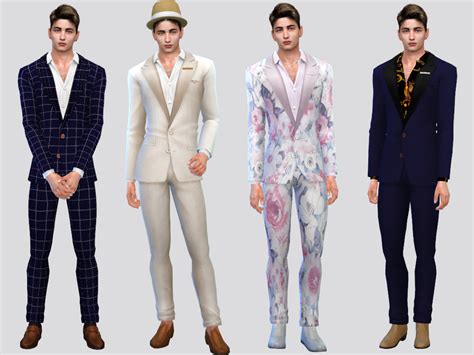 The Sims 4 Resource Suits Rclasopa