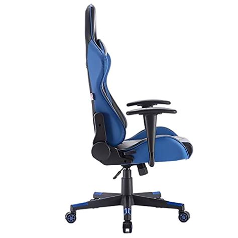 Shop Lanny Ergonomic Adjustable High Back Gaming Chair Blue Dragon