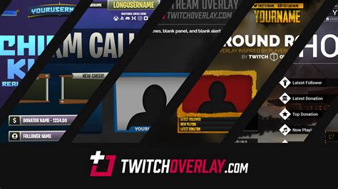 Free Twitch Overlays And Stream Alerts Screens Twitch Overlay