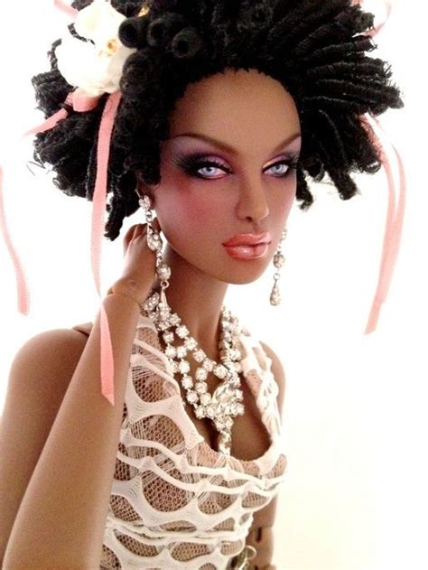 Pin By Christine On Fashion Royalty Other Dolls Black Barbie