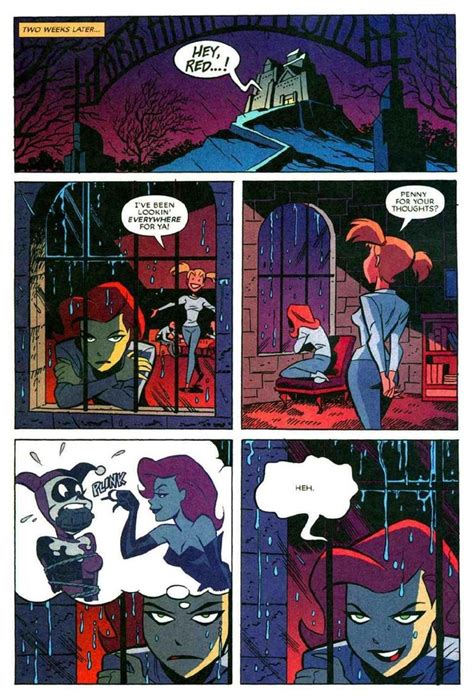 Harley And Ivys Relationship From Harley And Ivy 1 By Bruce Timm And