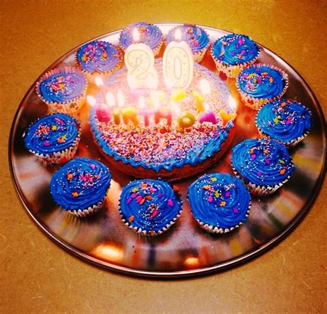 20th Birthday Cake 20 Birthday Cake Occasion Cakes Cupcake Cakes