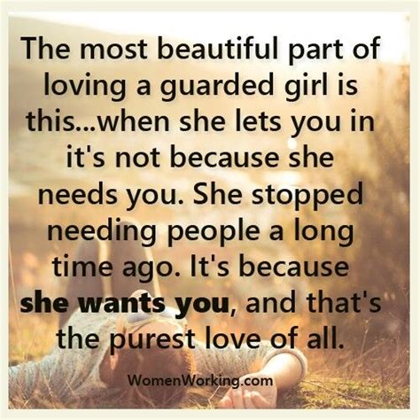 The Most Beautiful Part Of Loving A Guarded Girl Is This Long Time