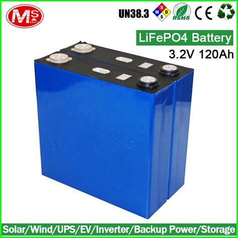 Prismatic Lithium Ion Golf Cart Batteries Lifepo4 12 Volt Lithium