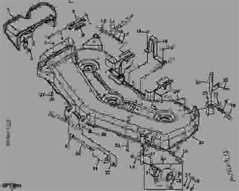 John Deere 60 Mower Deck Parts Diagram Diagramwirings