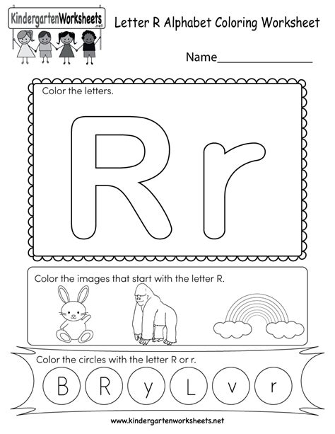 Free Printable Letter R Worksheets For Preschoolers
