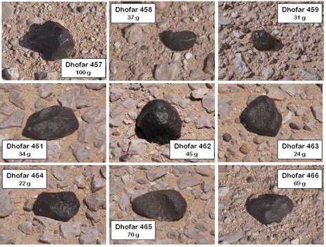 Lunar Meteorite Dhofar 026 Clan Some Meteorite Information