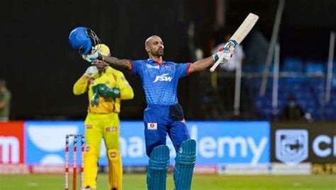 Ipl 2020 Twitterati Goes Berzerk After Shikhar Dhawan Becomes First Player To Smash Consecutive