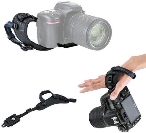 Jjc Deluxe Dslr Camera Hand Strap With Quick Release Plate For Canon