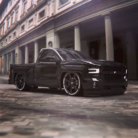 Chevrolet Silverado Black Beauty Looks Like A Dream In Quick