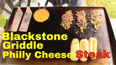 Blackstone Griddle Philly Cheese Steak Youtube