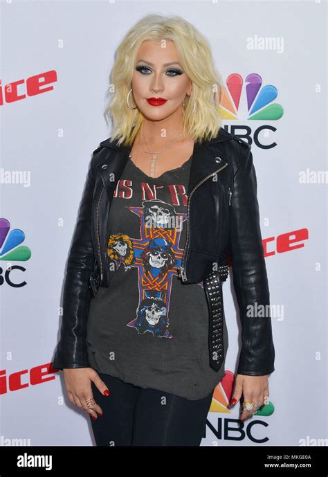 Christina Aguilera 120 At The Voice Spring Break Concert At The Pacific