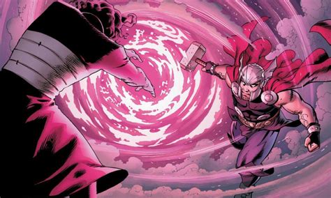Scarlet Witch Vs Thor By John Cassaday Thor Art Thor Scarlet Witch