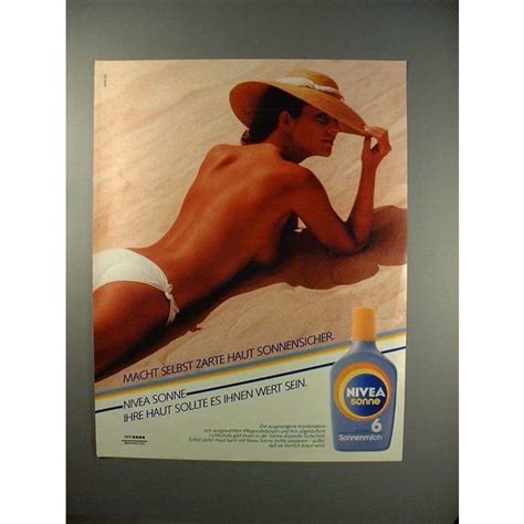Nivea Sonne Ad Featuring Nude Woman In German On Ebid United My Xxx Hot Girl