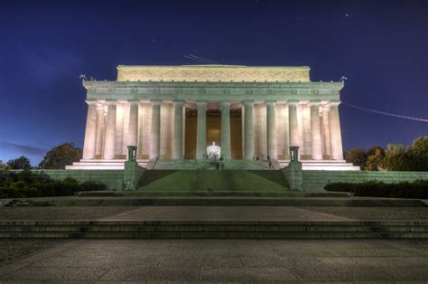 Buildings Monuments Reflection States United Usa Washington