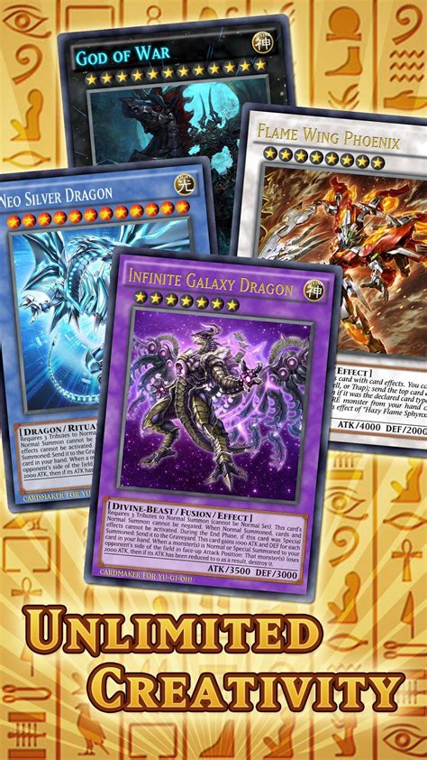 It also includes a divider featuring a matching design. Card Maker for YugiOh for Android - APK Download