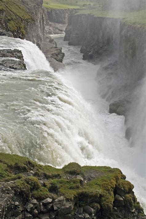Gullfoss Waterfall Stock Photo Image Of Waterfall Iceland 4107128